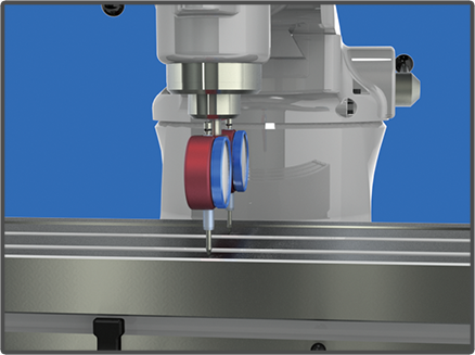 pro tram manual bridgeport milling maching tramming 5